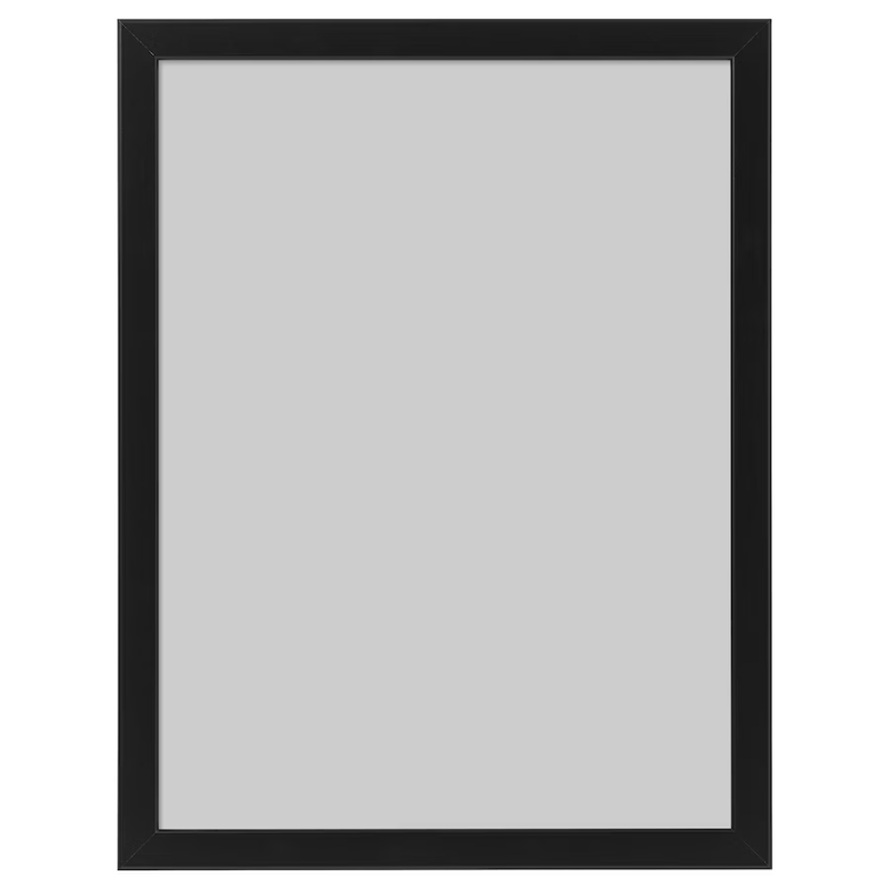 Ramka A4 czarna ramki na zdjęcia 21x30 cm czarna stojąca z nóżką na dyplom zdjęcie