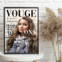 Okładka gazety plakat prezent dla mamy na urodziny