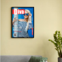 Okładka "Diva" - Ramka czarna 30x40, Prezent dla kobiety, Prezent na dzień matki