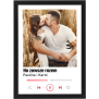Plakat Ramka Piosenka Zdjęcie Spotify A3 Prezent dla par