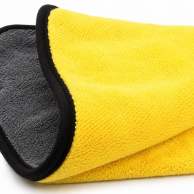 Ręcznik z mikrofibry do samochodu 90x30 cm Duży – idealny blask bez zacieków