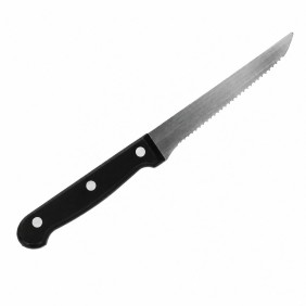 Nóż Ząbkowany Ostry Stalowy 21cm