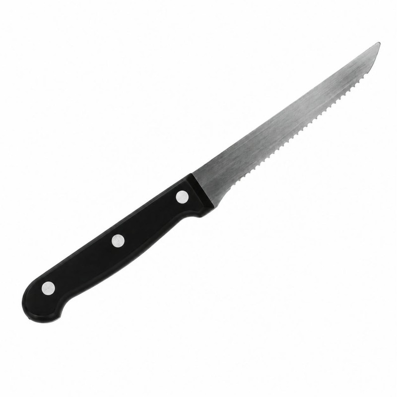 Nóż Ząbkowany Ostry Stalowy 21cm