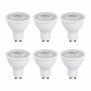 Zestaw 6x Żarówka LED GU10 Neutralna Barwa 4000K Mocna Energooszczędna
